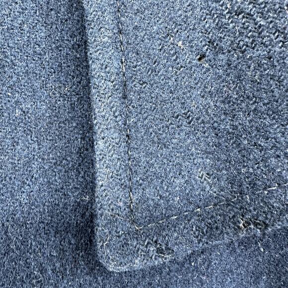 Vintage Pendleton Wool Peacoat 70s Button Down Hand Pockets Navy Blue Medium - Picture 5 of 7
